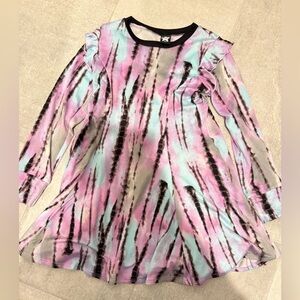 New! Pixie Lane Multicolor Tie-Dye Dress 9/10